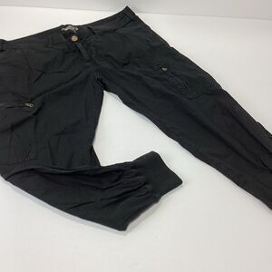 Gramicci Black Cargo Jogger Pants - Casual Utility Style Hiking Pants Size 14